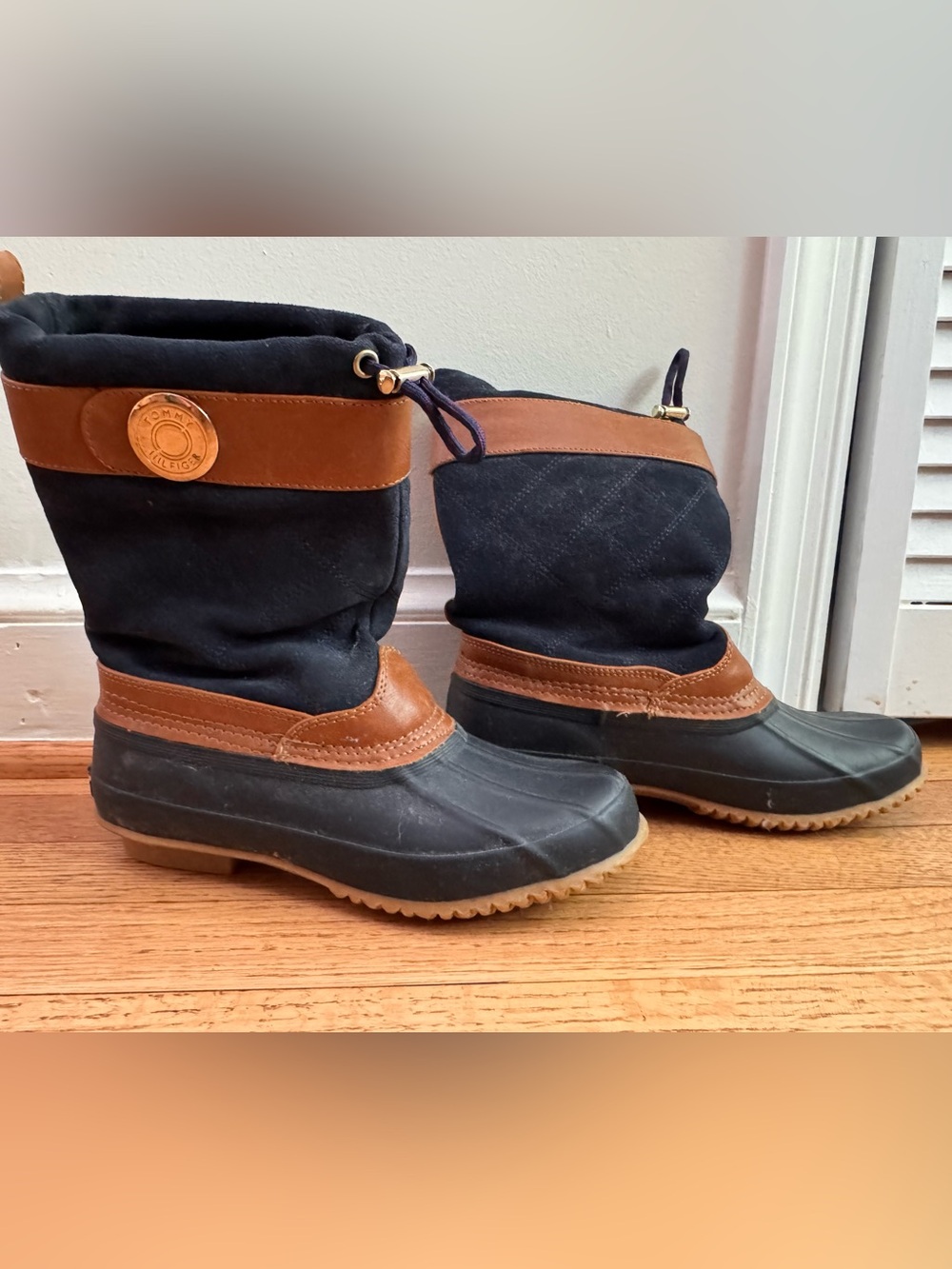 Tommy Hilfiger Arcadia Blue Rain Boots Women's Size 7